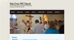 Desktop Screenshot of holycrossncc.org